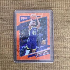 2021-22 panini Donruss Basketball #68 Stephen curry Orange Laser…